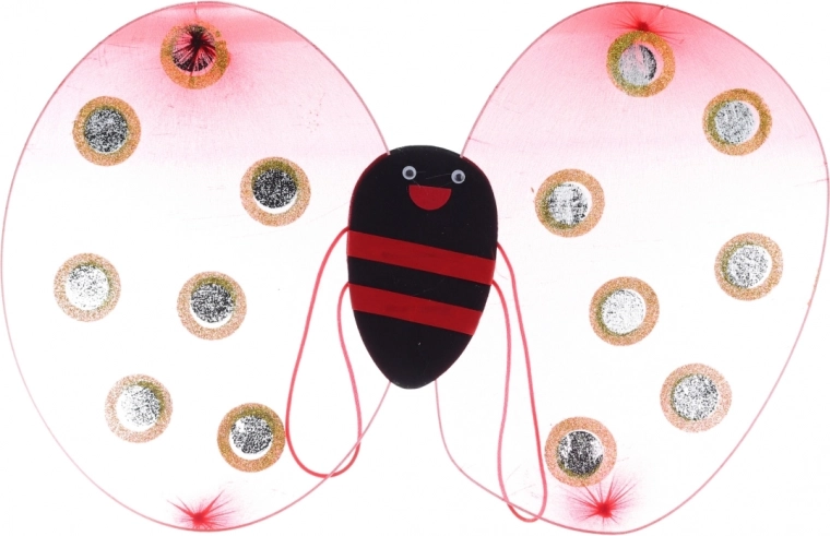 Ali scintillanti con spallacci confortevoli