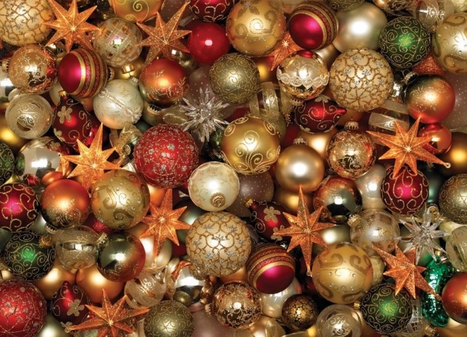 Puzzle Bauble di Natale 500 Pezzi