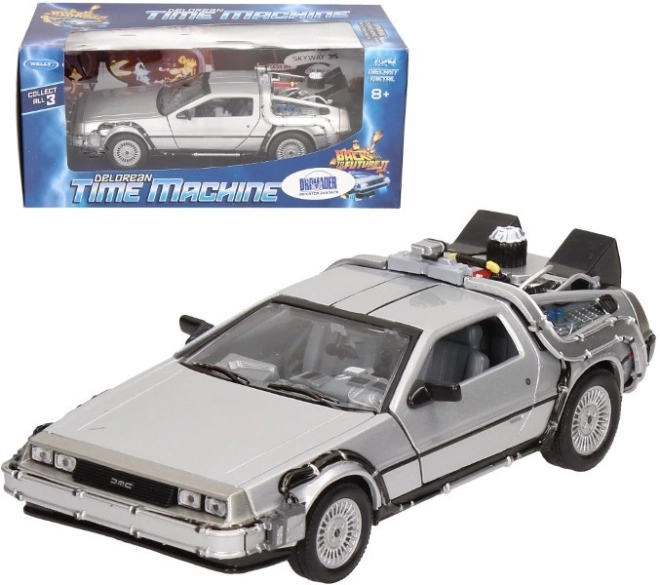 Modello Auto Delorean Ritorno Al Futuro II 1:24