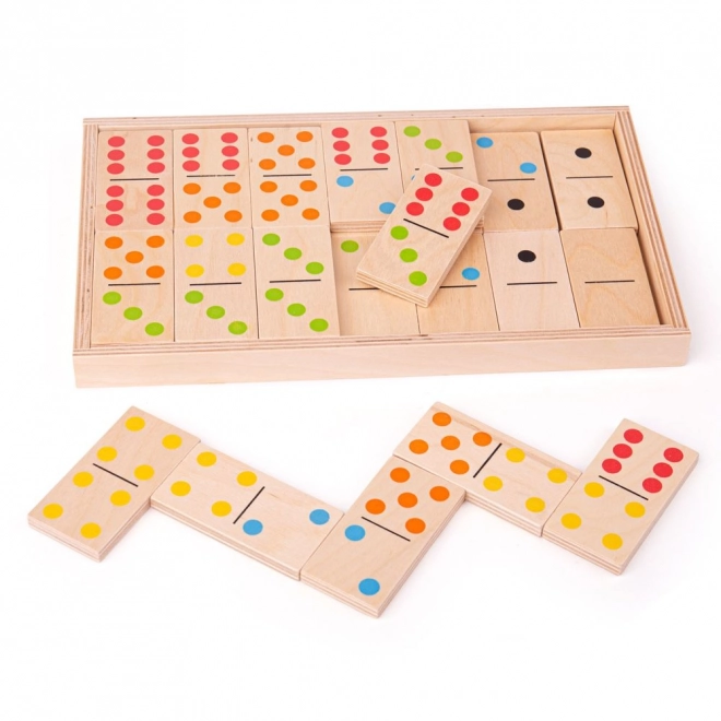 Domino in legno Jumbo Bigjigs Toys