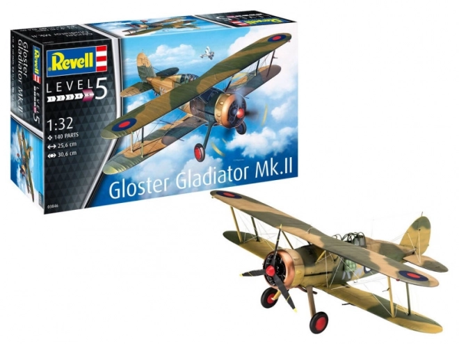 Modello plastico Gloster Gladiator Mk.II