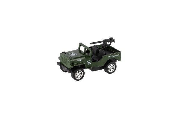 Auto militare in miniatura a molla