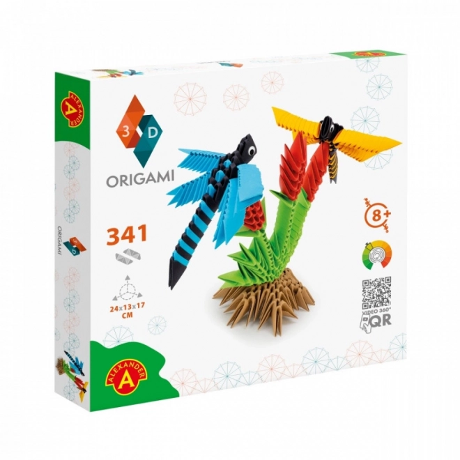 Set creativo Origami 3D Libellule