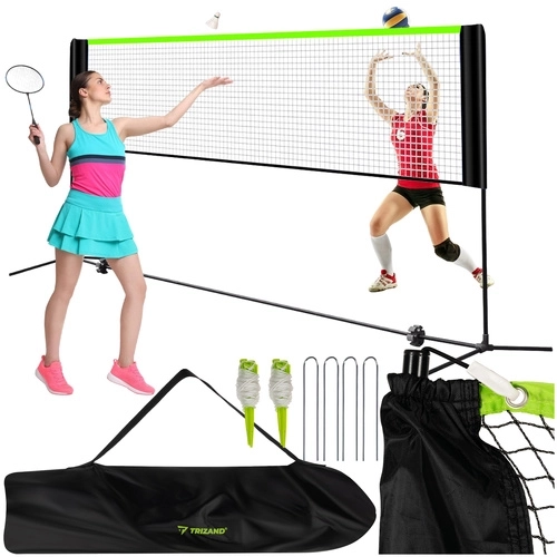 Rete sportiva portatile per pallavolo, badminton e tennis