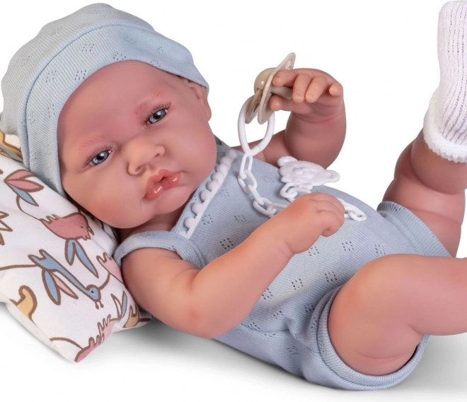 Bambola neonato realistico Antonio Juan con corpo in vinile intero 42 cm