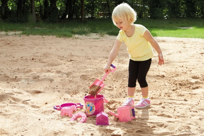 Set da spiaggia per bambini 7 pezzi con pony