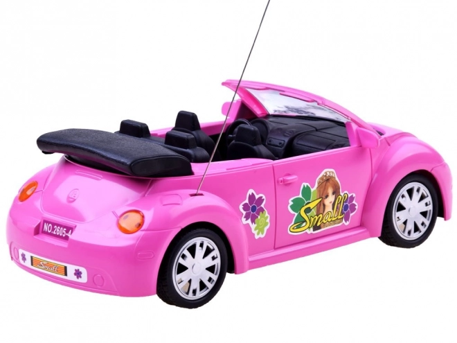 Auto telecomandata Beetle cabriolet rosa