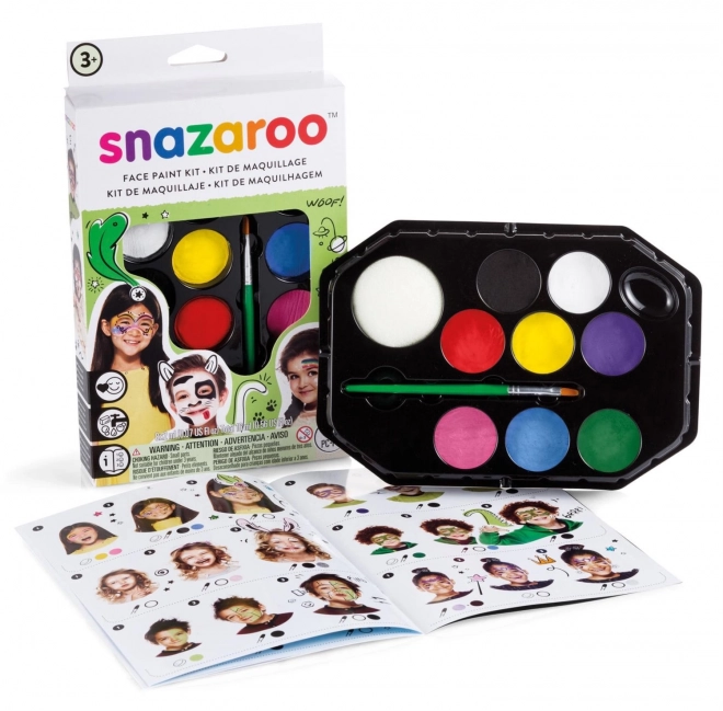 Set di colori per viso Arcobaleno SNAZAROO