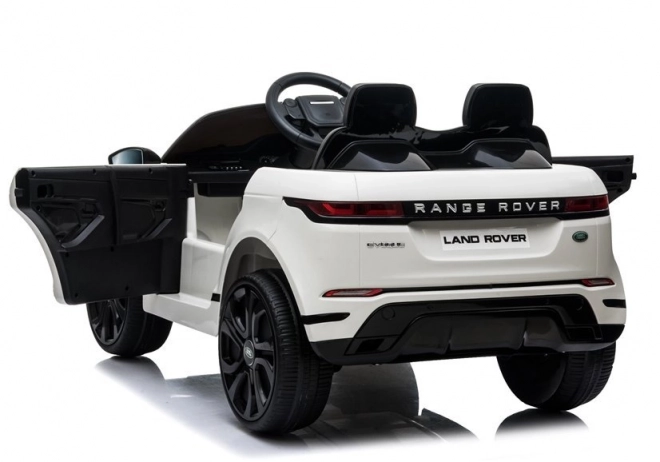 Auto a batteria modello Range Rover Evoque bianco