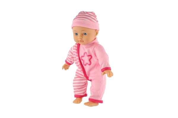 Bambola neonato 30 cm corpo morbido rosa