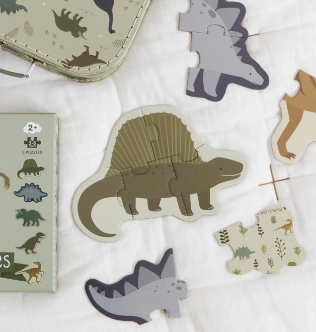 Puzzle con dinosauri - A Little Lovely Company