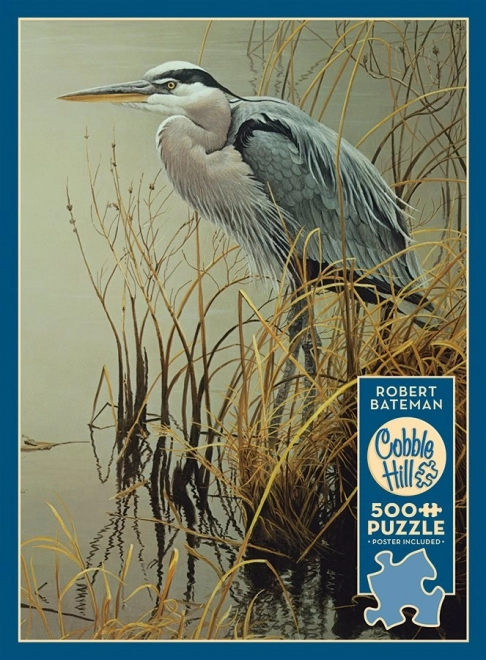 Puzzle Airone Blu 500 Pezzi