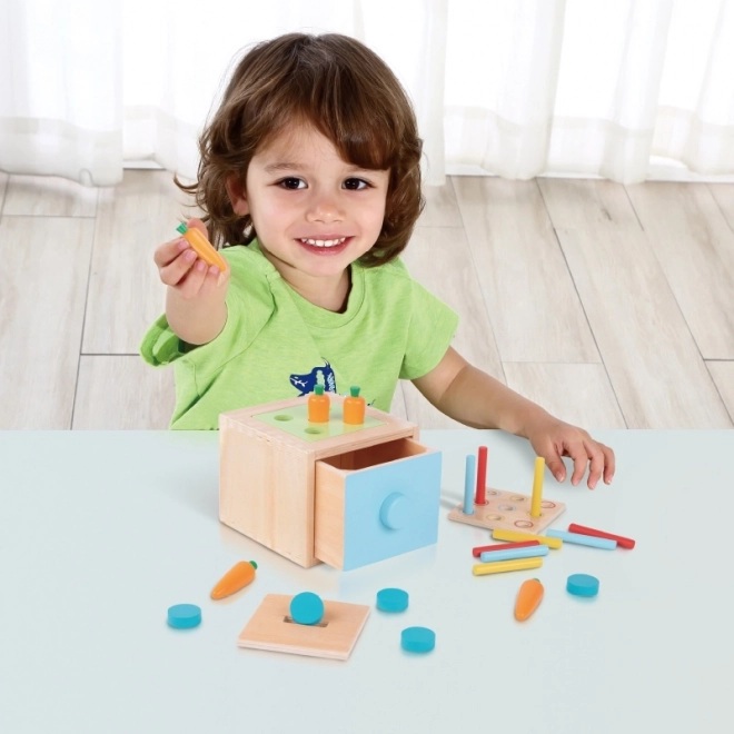 Toooky Toy Cofanetto Montessori Sensoriale 7 in 1