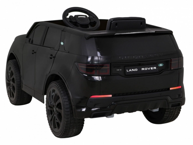 Land Rover Discovery Sport per bambini nero + telecomando + avvio lento + funzione altalena + MP3 LED