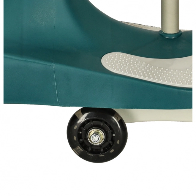 Jeep grawitazionale a LED con ruote luminose verde-giallo – Verde-giallo