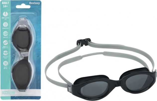 occhiali da nuoto neri Bestway