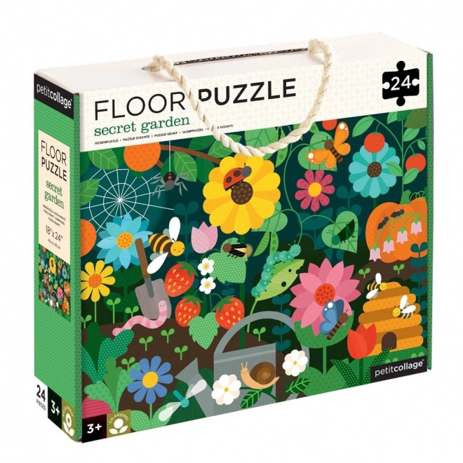 Puzzle da pavimento giardino misterioso