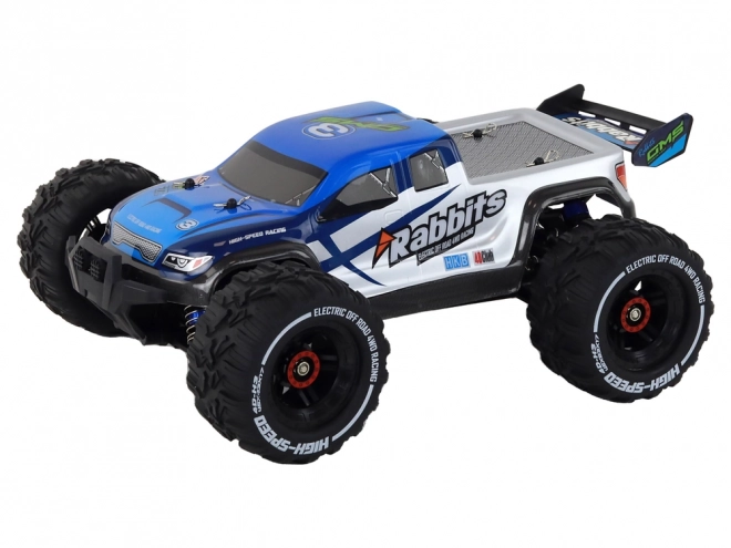 Auto Fuoristrada Rabbits RC Blu a Quattro Ruote Motrici