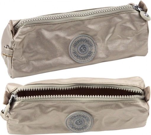 Astuccio scolastico monocamera argento