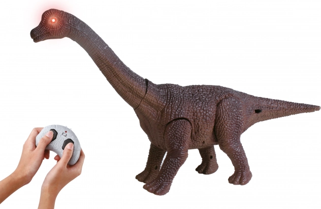 Dino Brachiosaurus RC a radiocomando 18 cm