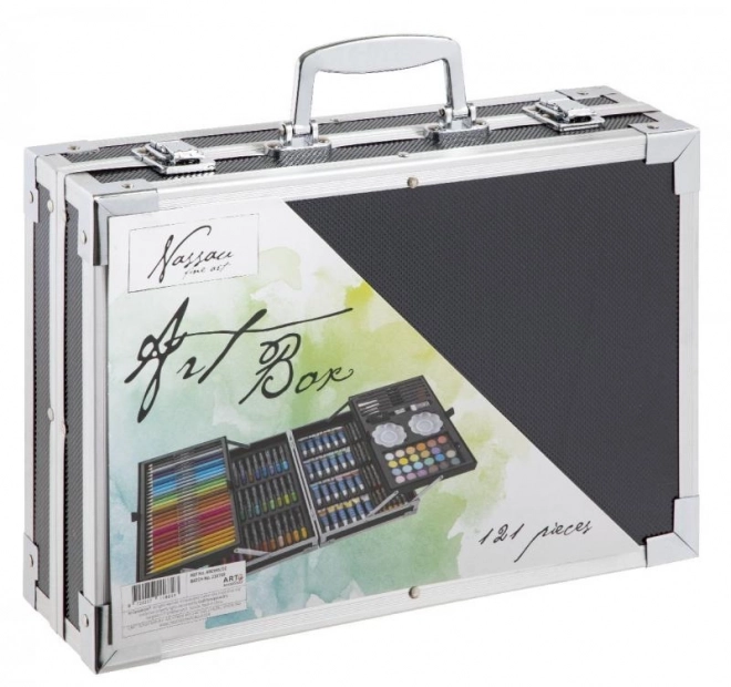 Set artistico in valigetta di metallo Nassau Fine Art