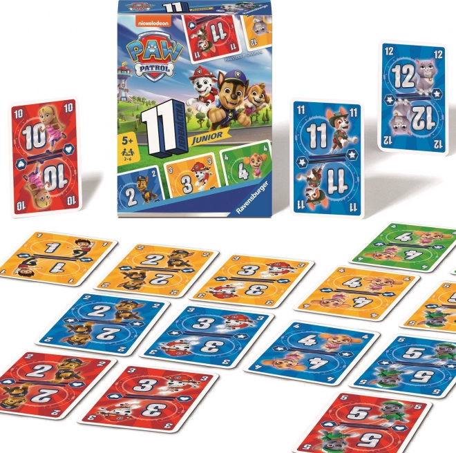 Ravensburger Gioco di carte Undici - Paw Patrol