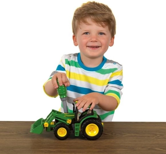 Trattore John Deere da montare con 2 rimorchi