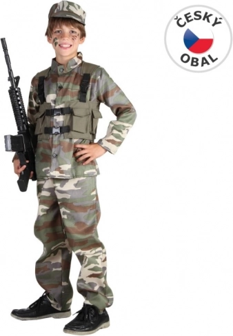 Costume di carnevale da soldato per bambini