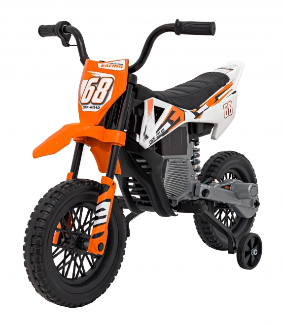 Corsa in moto per bambini PANTONE 361C Arancione con ruote EVA e pannello audio