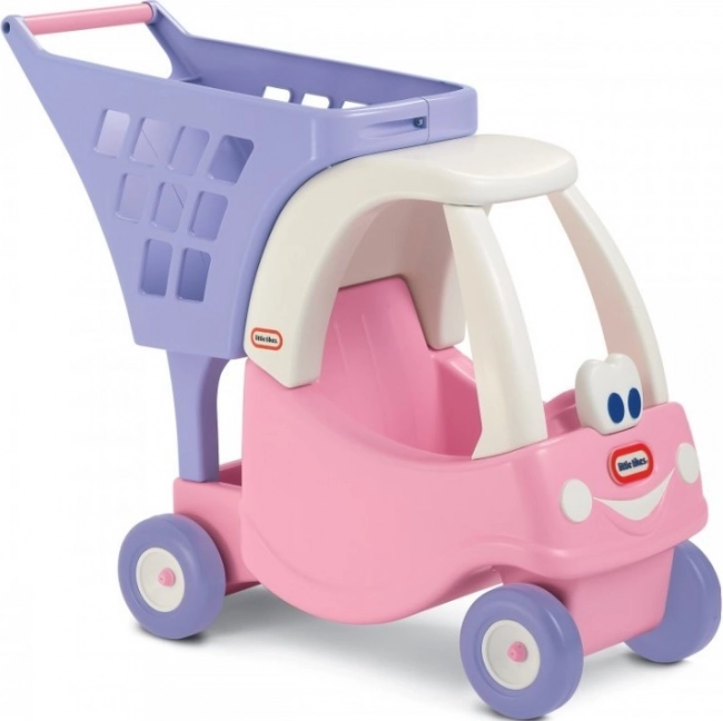 Little Tikes Princess Cozy Coupe carrello della spesa