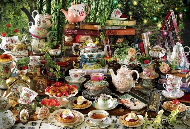 Puzzle Tea Party del Cappellaio Matto 2000 pezzi