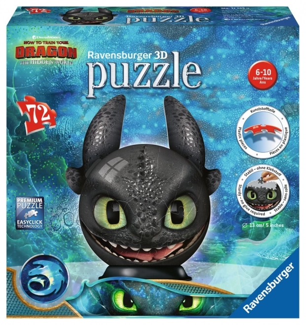 Puzzle 3D Sdentato 72 Pezzi