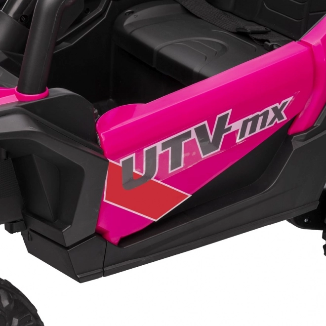 Auto elettrico per bambini Buggy Madman UTV-MX rosa