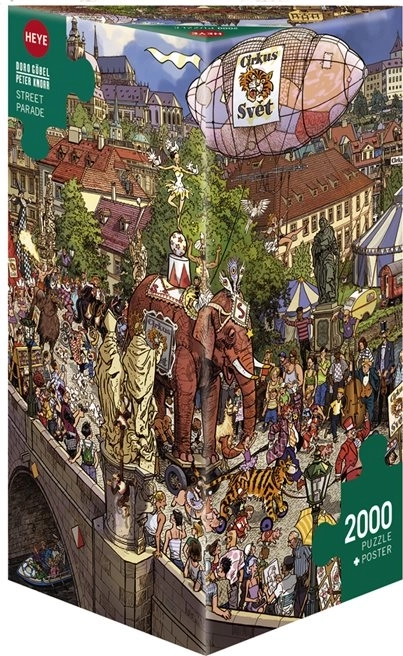 puzzle di HEYE corteo di strada 2000 pezzi