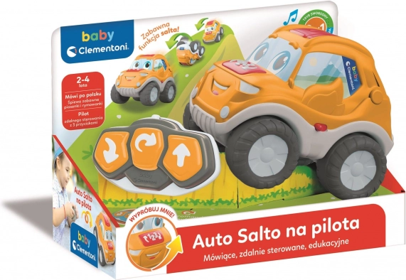 Macchinina fuoristrada interattiva radiocomandata con funzione FLIP BABY CLEMENTONI