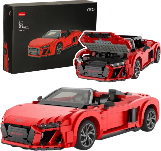 Costruzioni Auto RC 1:14 Audi R8 Spyder 1440 pezzi