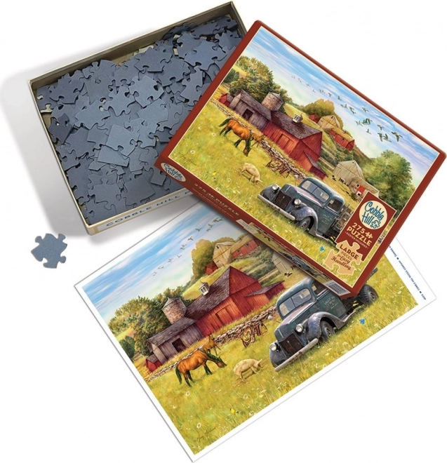 Puzzle COBBLE HILL Pomeriggio Estivo in Fattoria XL 275 Pezzi