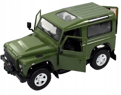 Land rover defender modello RASTAR 1:14 con telecomando giallo