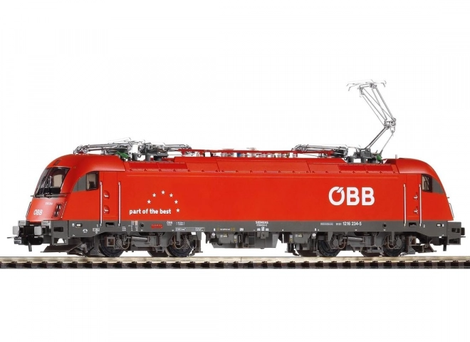 Locomotiva elettrica Taurus Rh 1216 ÖBB con quattro pantografi