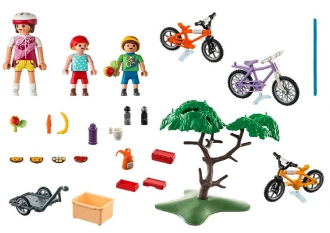 Set Figure Family Fun Gita in Bicicletta