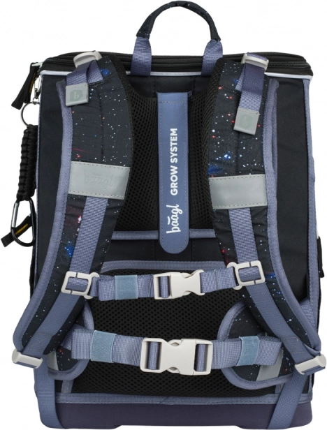 Set scolastico BAAGL: Zippy Plus Pixel Space - cartella, astuccio, sacchetto