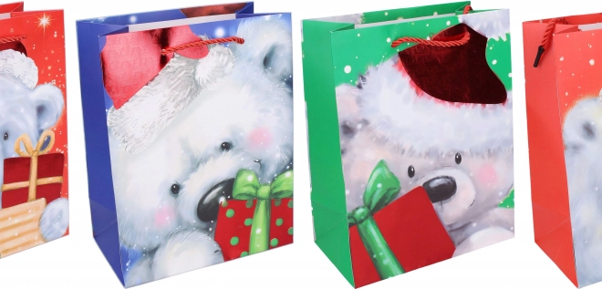 Borsa regalo piccola natale 18x23x10 cm