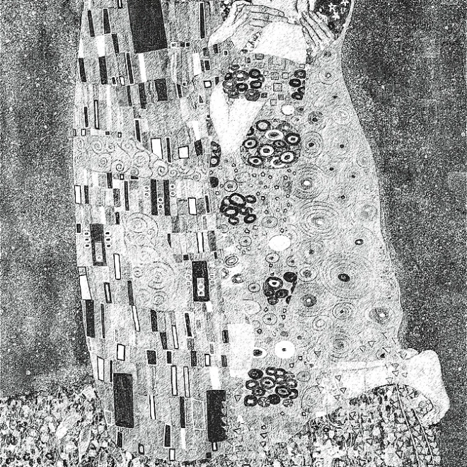TREFL Puzzle Bacio 500 pezzi con cornice