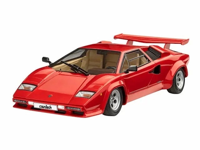 Modello in plastica Lamborghini Countach LP500