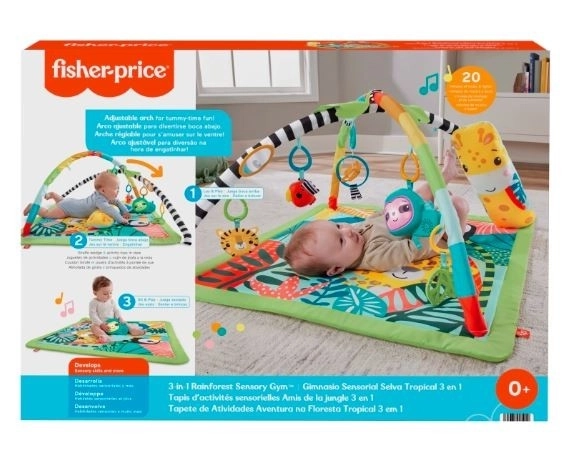 Decken per giocare Fisher-Price con giraffa 3 in 1