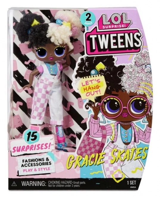 L.O.L. Surprise! Tweens bambola, serie 2 - Gracie Skates