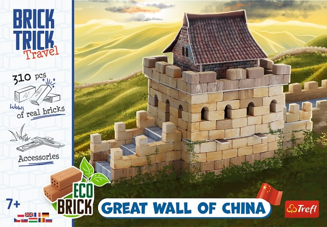 Brick Trick Travel Grande Muraglia Cinese 310 Pezzi