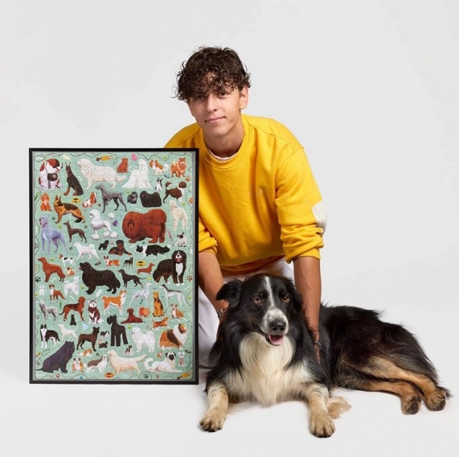 Puzzle Cani di Puzzlove 1000 Pezzi