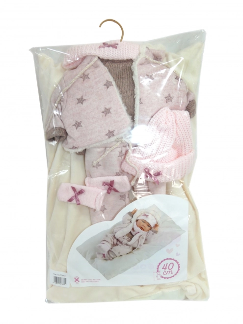 Set d'abbigliamento per bambola New Born 40-42 cm