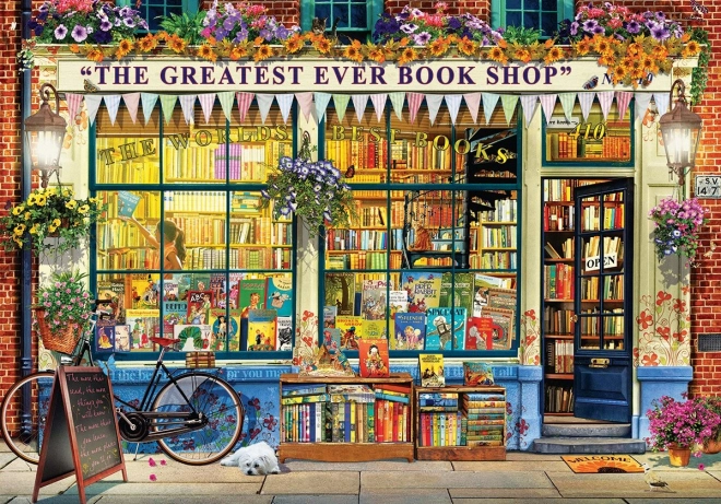 Puzzle Libreria Migliore Del Mondo 1000 Pezzi